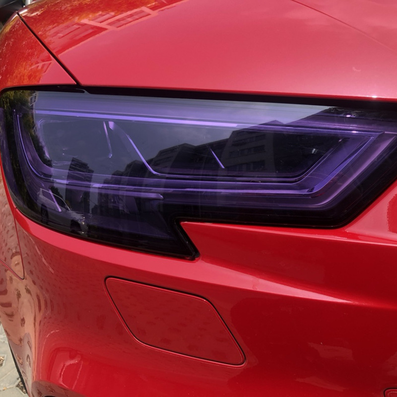 60cm Widened Light Film, Full Roll of Tpu Blackened Taillight Film, Transparent Car Headlight Protective Film, Tpu Color Changing Film