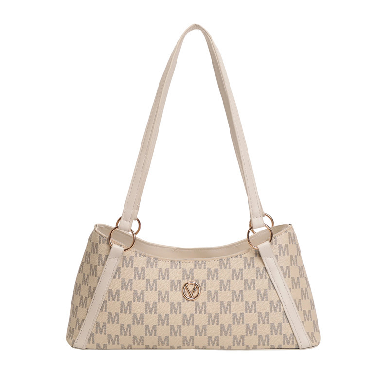 Bolso de mujer 2026 nueva letra impresa bolso de brazo de mujer bolso de hombro de viaje universal bolso de moda simple