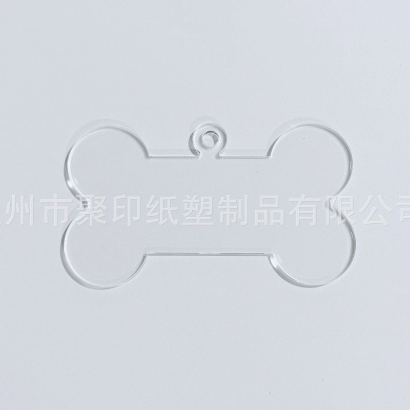 亚克力透明空白片圣诞树DIY节日挂饰派对氛围装饰品跨境挂件雪花|undefined