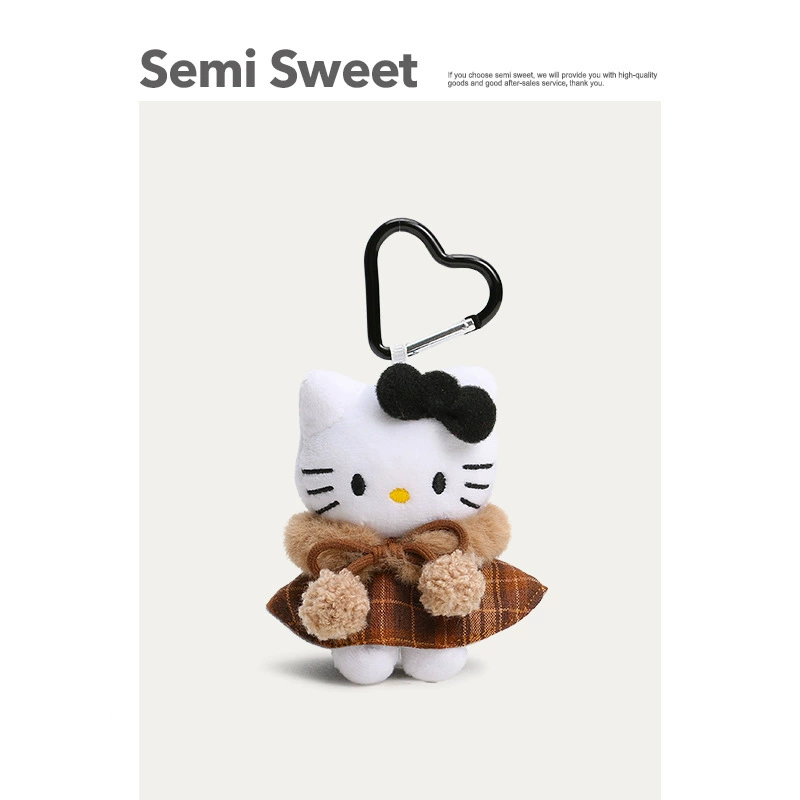 Hello Kitty, тренч, подвеска, плюшевая кукла, украшение для сумки
