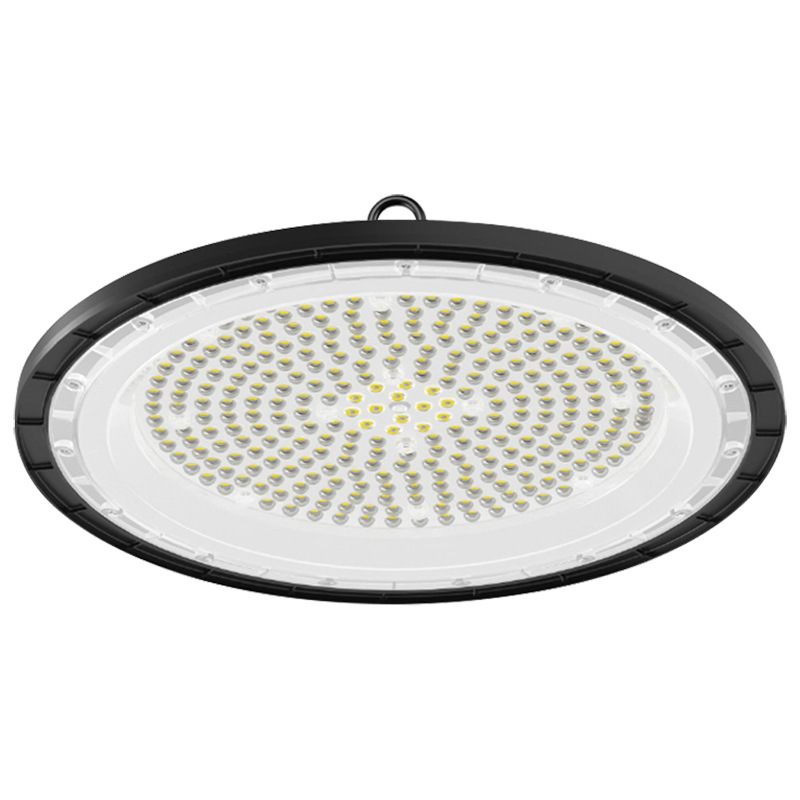 Redondo ultrafino DOB Lineal ufo Lámpara de industria y minería Taller de fábrica Iluminación de almacén Patio Lámpara de alto techo Led OVNI Lámpara