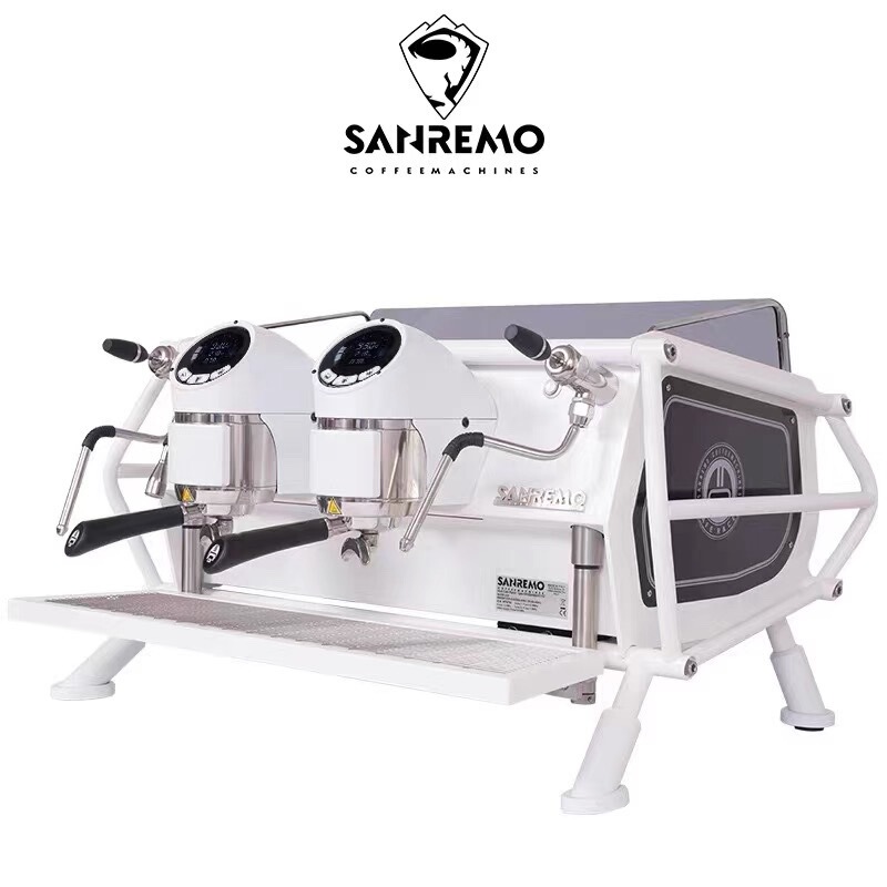 Italy Sanremo saremon Cafe Racer Italian Semi-Automatic Coffee Machine Multi-boiler double-headed commercial use Italy Sanremo saremon Cafe Racer Italian Semi-Automatic Coffee Machine Multi-boiler double-headed commercial use