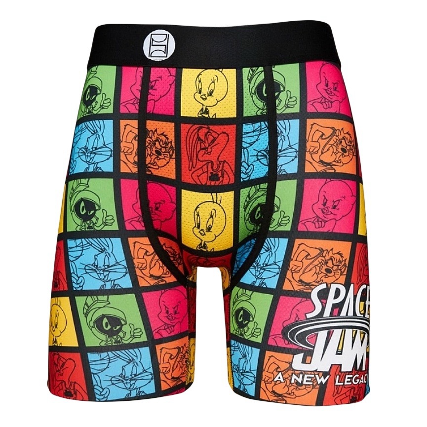Marca de moda PSD seda de hielo pantalones cortos de poliéster pantalones de playa estampados anime deportes cómodos correr bóxer calzoncillos para hombres