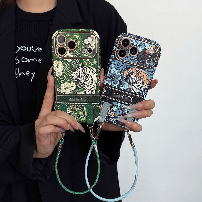 Trendy Retro Floral Tiger Phone Case Suitable for Apple 14/13 Pro Max iPhone 17 Pro High-End Luxury Trendy Retro Floral Tiger Phone Case Suitable for Apple 14/13 Pro Max iPhone 17 Pro High-End Luxury