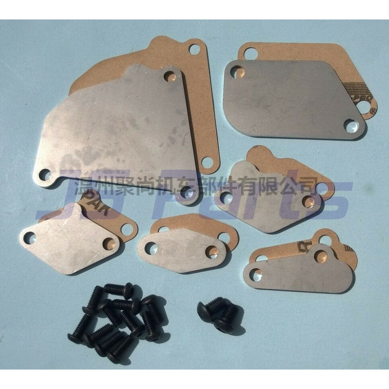 EGR Block Off Plates Blocker TII TURBO + Gasket