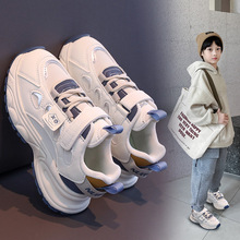 男童鞋2025夏季新款儿童网面透气运动鞋中大童女孩时尚休闲老爹鞋