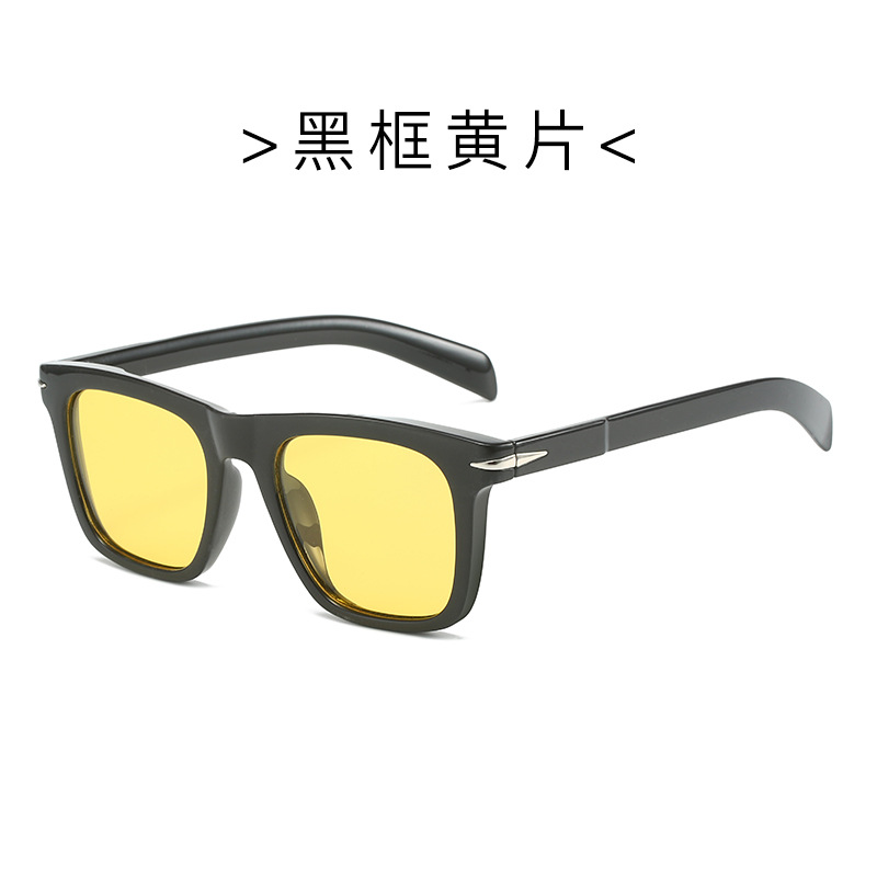 Gafas de sol para hombres con clavos de arroz de caja transfronteriza europea y americana 24 Gafas de sol polarizadas de nueva moda Gafas de sol personalizadas al por mayor