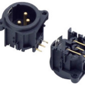 厂家优惠价供应3PIN卡侬座 6.35音响接口 DIN-323C XLR卡侬座