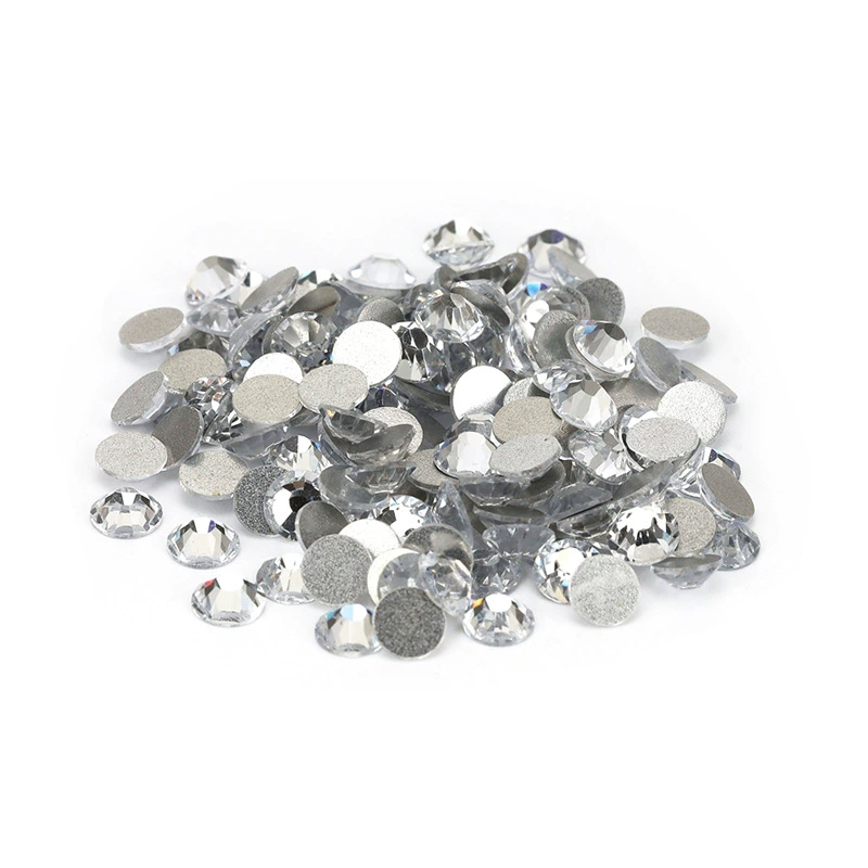 VDD 001 Crystal White Flat Diamond High Quality Glass Crystal Nail Art Diamond DIY Rhinestone Jewelry