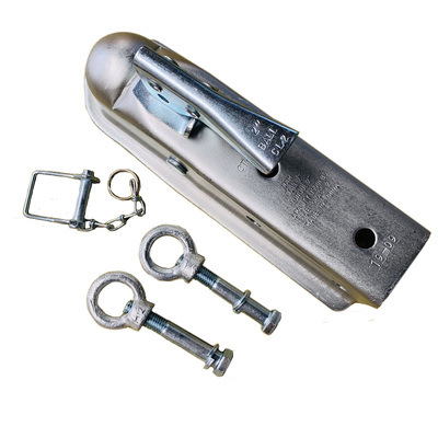 Accesorios de remolque de la cubierta del remolque de la bola del remolque del conector de la cubierta del remolque con el perno de seguridad anti-perdida 2X2