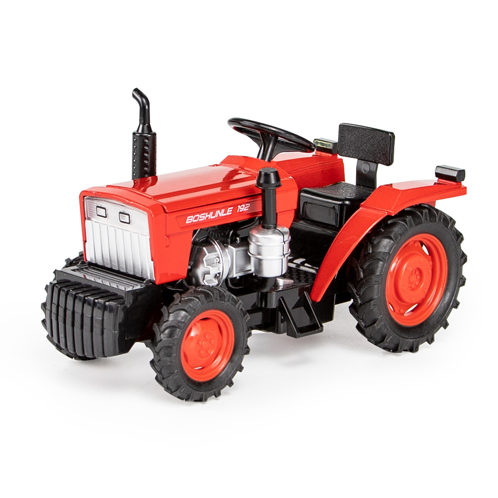 1：32仿真拖拉机合金车模型回力声光农用车儿童汽车玩具澄海批发