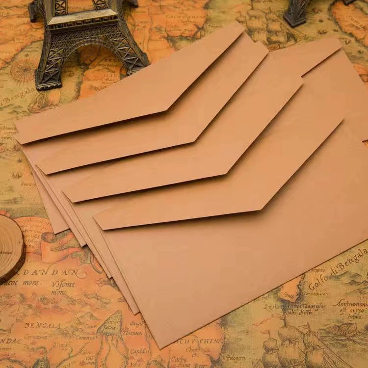 Крафт-конверт Кампус пустой цвет толстый крафт-бумага открытки конверты крафт-бумаги ins ретро британский стиль