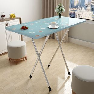 Table Small Table Folding Dining Rental Dormitory Dining Table Study Table Rectangular Street Stall Home Writing Table