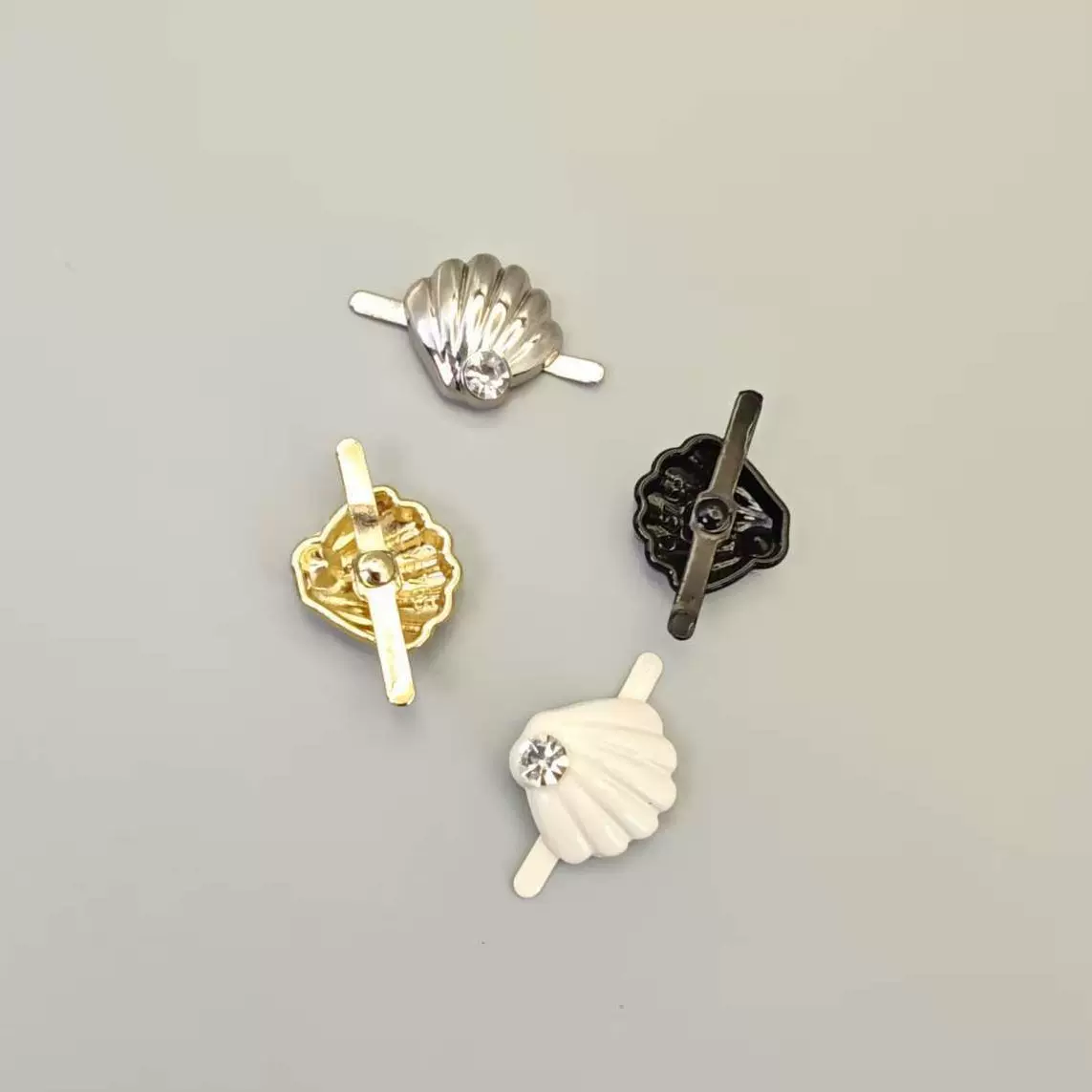 金属鞋带扣配件鞋子上金属装饰小鞋扣男女皮鞋水钻饰品