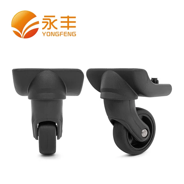 New In-Stock Luggage Accessories: Silent Swivel Wheels, Durable Wheels for Travel Suitcases and Carry-On Bags