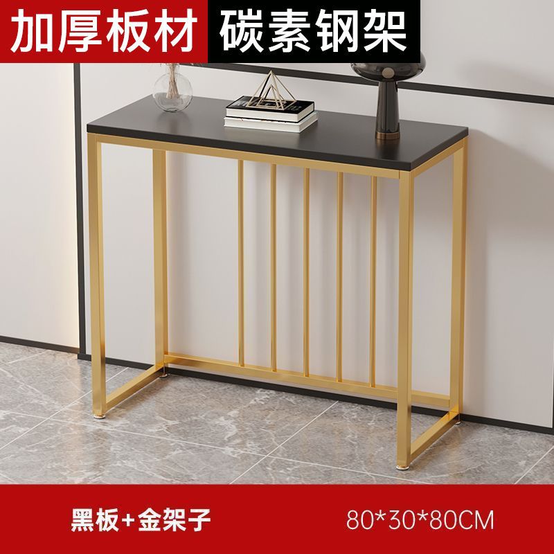 玄関台物置棚入戸テーブル長方形簡易テーブル玄関棚小戸型玄関棚鉄芸テーブル