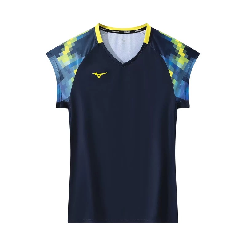 25新款JP版美津农羽毛球服训练服女款大赛服团购定 制|undefined