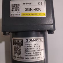 台邦24V20W直流电机/减速马达/GPG-05SC/3GN-40K电机(开关一套)