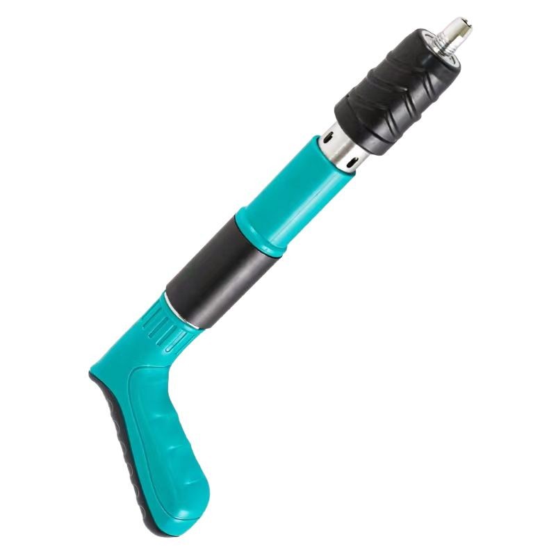Mini pistola de clavos ajustable para techo, herramienta profesional con silenciador, ideal para bricolaje y construcción