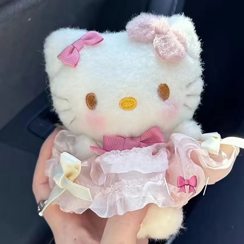萌趣品牌东莞毛绒公仔小众可爱kt猫书包挂饰批发|undefined