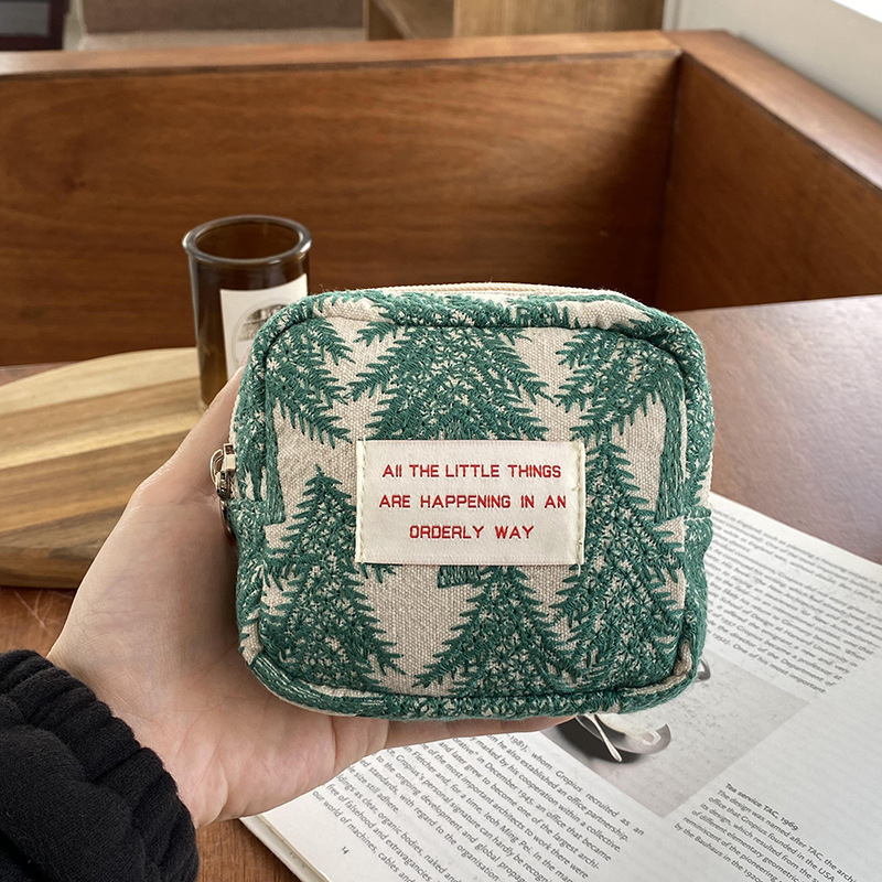 ファッション口紅包キーバッグ刺繍カードバッグ証明書バッグお土産多機能化粧バッグ|undefined