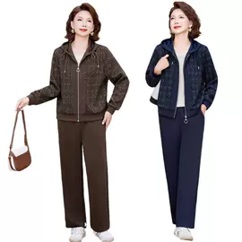 中老年外套;中老年棉服;女式毛呢外套