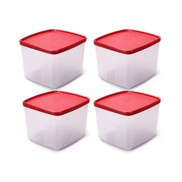 Red set, 800 ml, 4 piece set