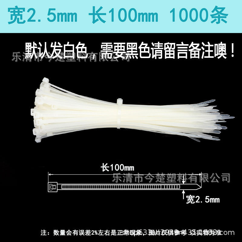 卸売りセルフロック式ナイロンバンド3*100 4*200 5*300 5*400束線帯プラスチックベルトpa 66|undefined
