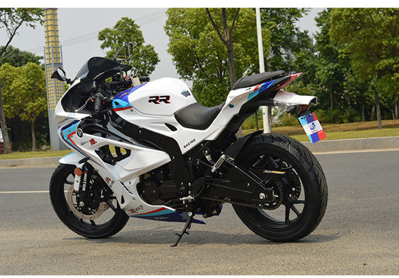 Baodiao Rr Large-Displacement Motorcycle Sports Car, Dual R400Cc Water-Cooled Road Racing Heavy Motorcycle, Fuel Vehicle Can Be Registered
