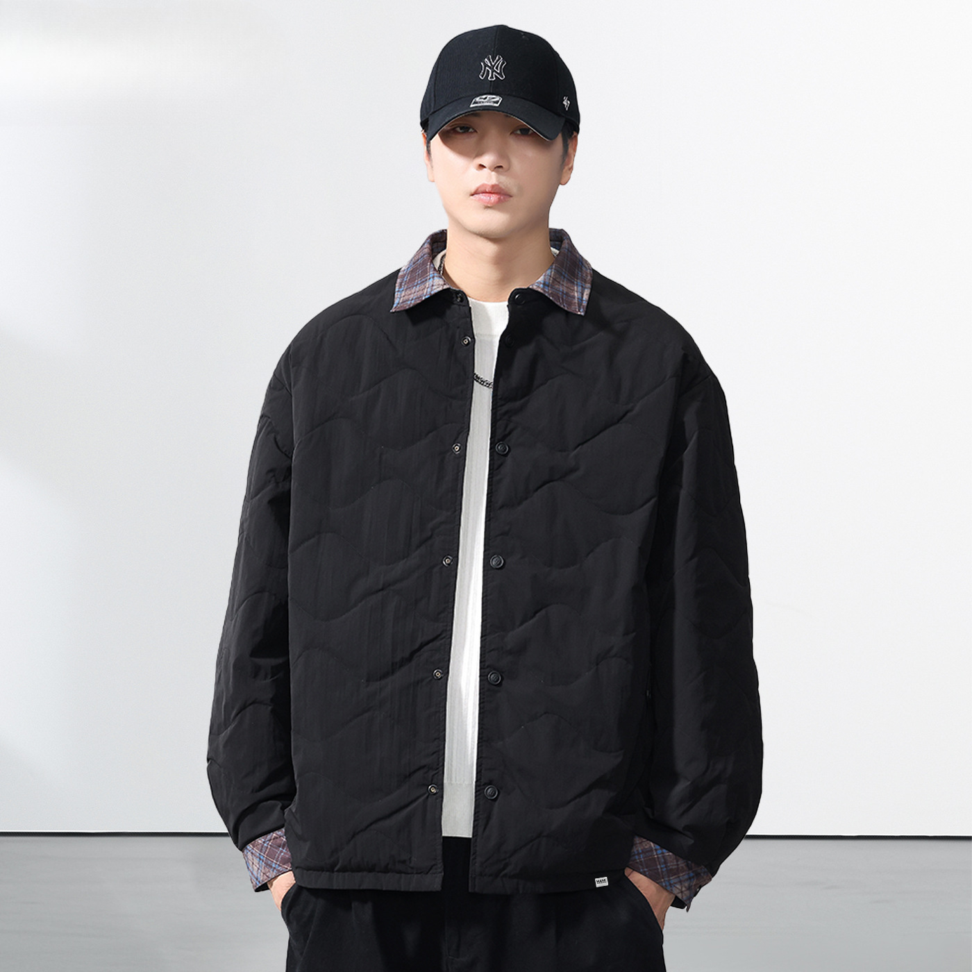 2025 Autumn and Winter Men's Casual Easiest for Match New Style Double-Sided Retro Warm 90 down Jacket Men's Fashion Lightweight Jacket