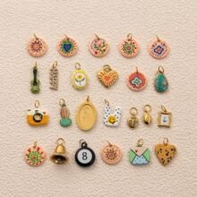 ���͈A���¿�18K�t�Ȳ��P䓵���DIY����W���羳��ɫ�����