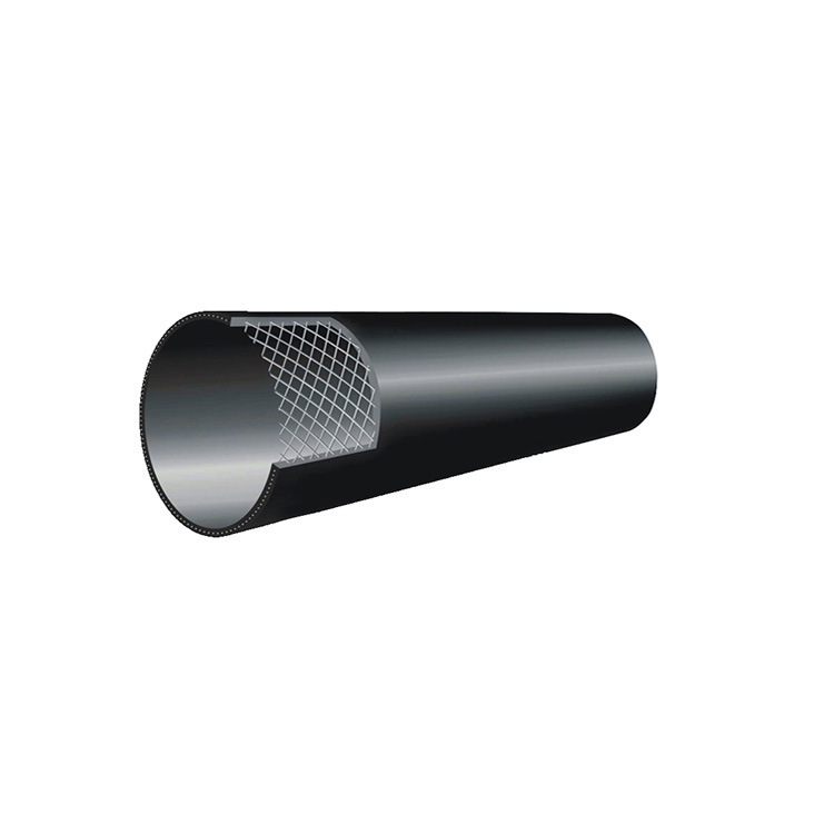 喜马管业 乌鲁木齐给水用高密度聚乙烯钢丝网复合管厂家塑料管