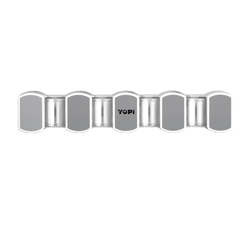 Mop holder hook, no drilling wall-mounted bathroom mop storage rack, strong fixing clips, broom holder