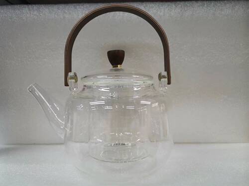 Fanshi glass steaming teapot walnut electric ceramic stove teapot household kettle teapot steaming dual-purpose teapot