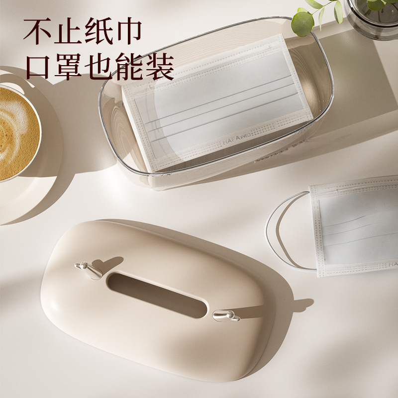 Caja de toallas de papel de estilo insfeng Sala de estar para bombear papel de alta gama de alta gama de celebridades de la red creativa moderna caja de toallas de papel 2023 nuevo