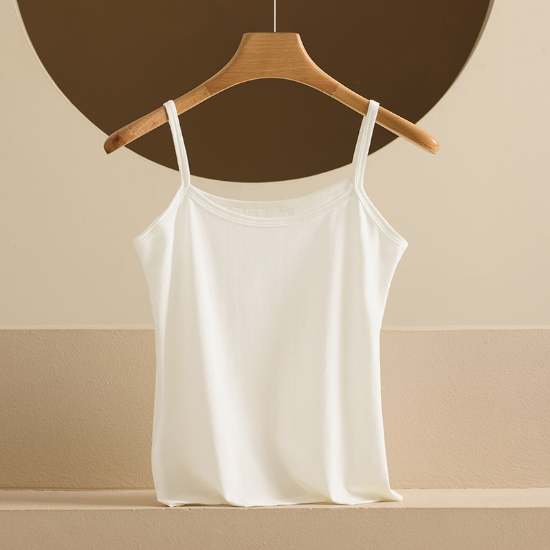 Nueva camisola de algodón desnuda para mujer