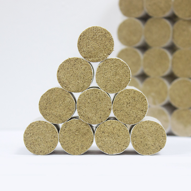 Moxa Sticks Ai Zhu 3-Year Aged Moxibustion Columns 4cm x 5cm for Home Spa Warming Use 6 Per Pack specifications