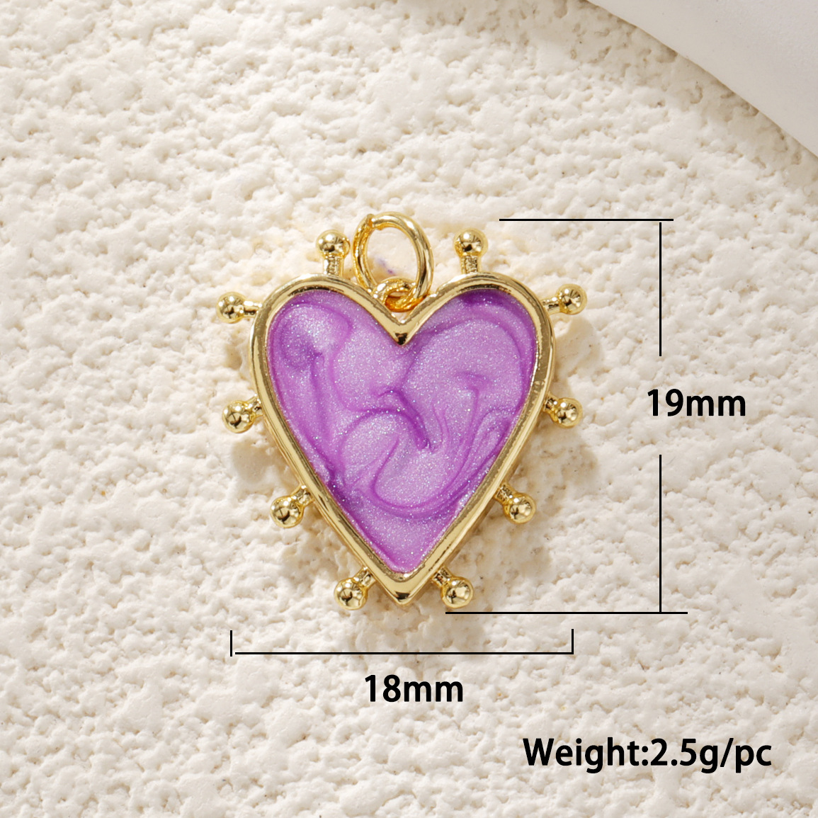 4g Weight Pendant Jewelry Making Type 20 * 25mm Jewelry Making Size Zircon Inlay Material DIY Jewelry Accessories Classification 1 Piece Quantity Copper Material Heart Shape Pattern Polished Finish Enamel, Plating, Inlay Design IG Style Style 1 Piece 20 * 25mm Copper Zircon Heart Shape Polished Pendant 8