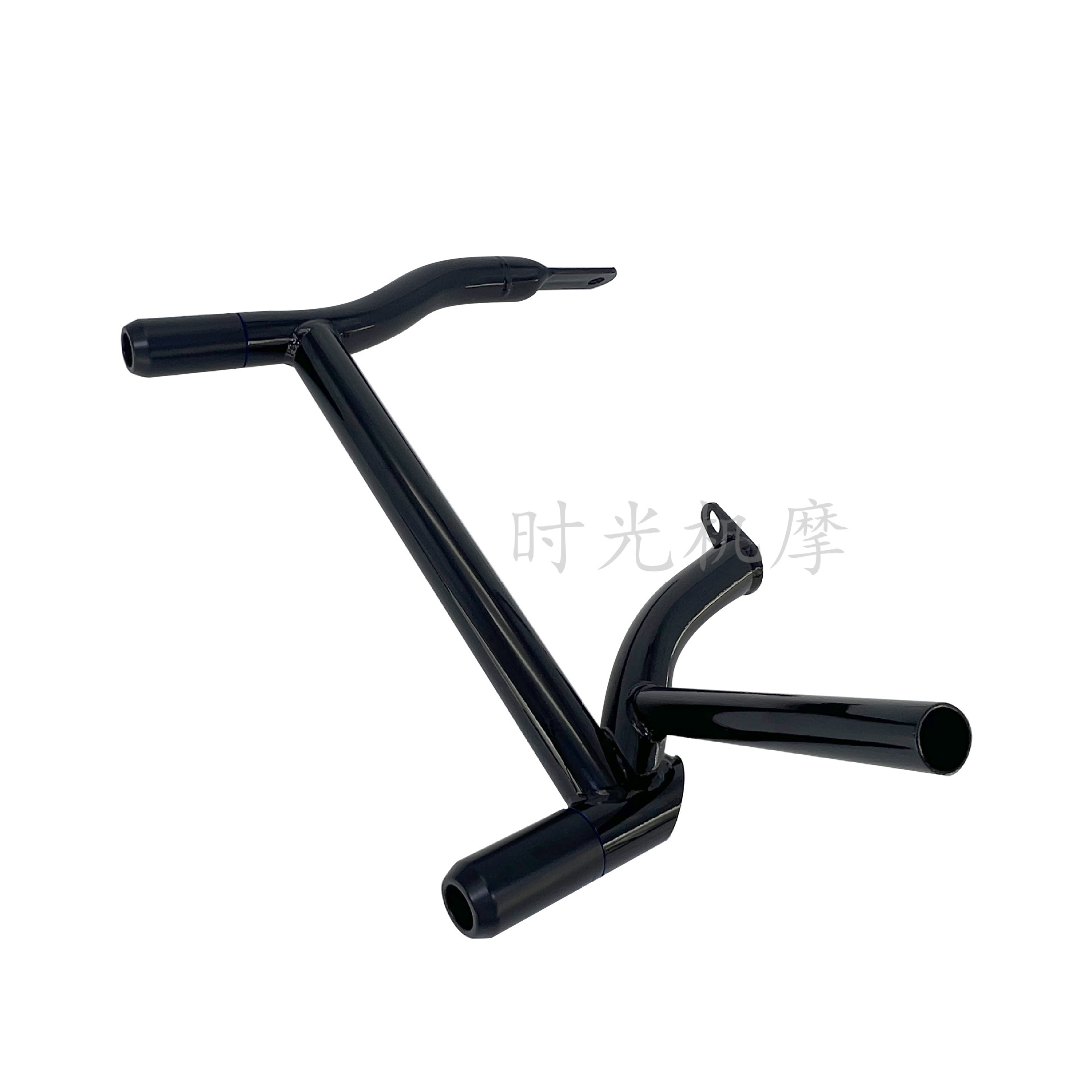 Suitable for Harley Avenue Highway Glide Road King Modified DS Style Front and Rear Slotted Bumper Anti-fall Protection Rod