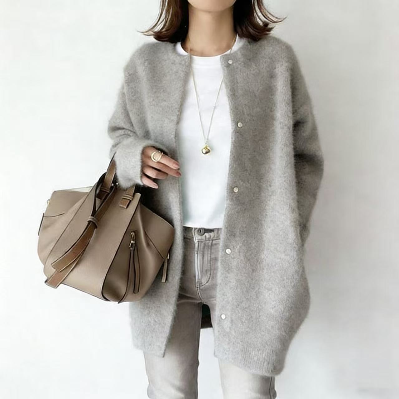 Light gray (knitted material)