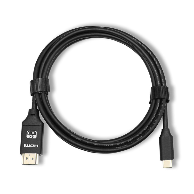 Type-C to HDMIケーブル 携帯電話とコンピューターの画面共有ケーブル 4K30Hz変換ケーブル Type-C to HDMI高画質ケーブル|undefined