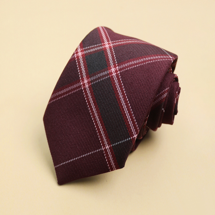 Plaid Tie For Men And Women College Style Casual Hand-tied Necktie_voghion.com