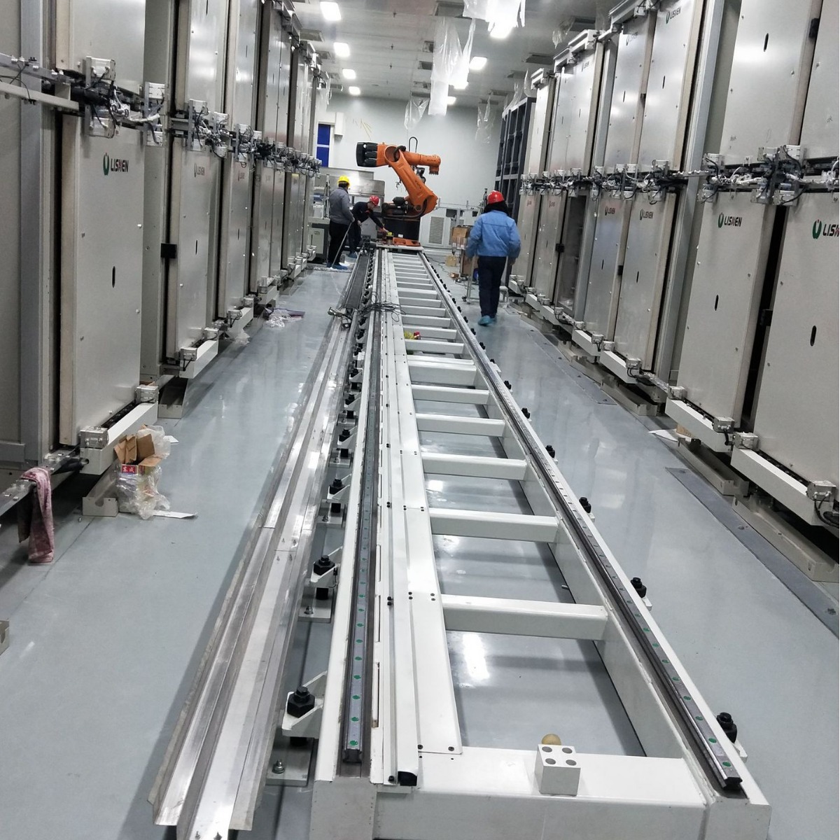 厂家长期供应机器人第七轴 机器人行走轨道地轨