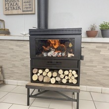2025新款真火燃木壁炉木柴柴火家用取暖客厅农村民宿装饰取暖炉