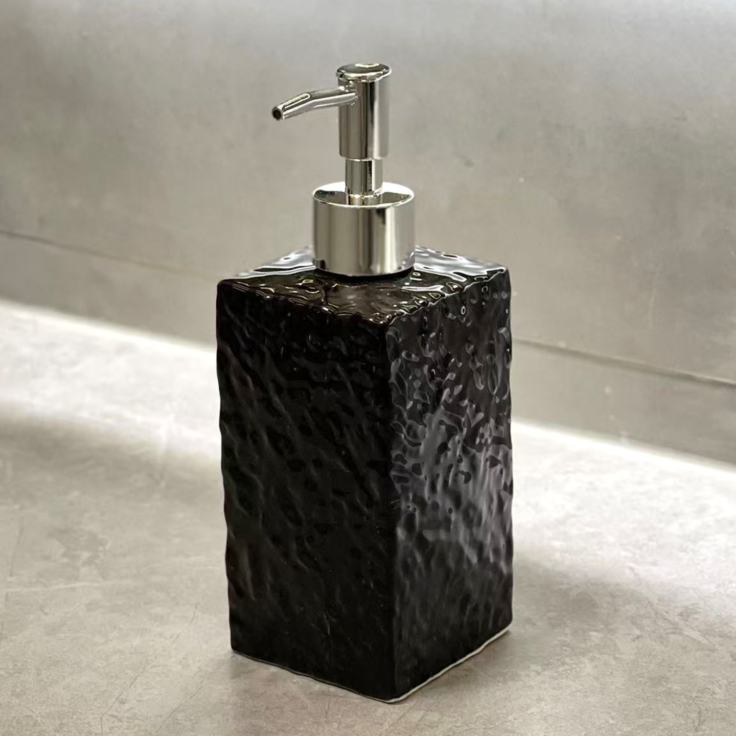 Juego de Accesorios para Baño de Cerámica con Efecto Piedra para Baño y Hotel