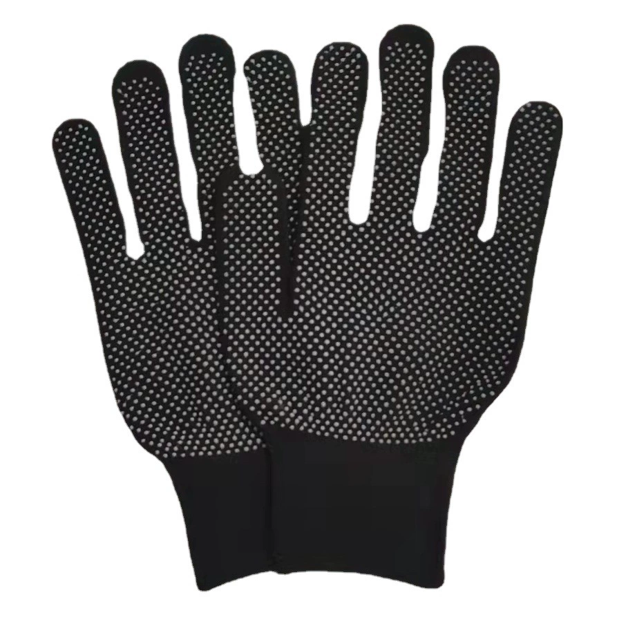 Дышащие нейлоновые перчатки, дозирующие бусины, перчатки для водителя, тонкие черные износостойкие Нескользящие защитные перчатки