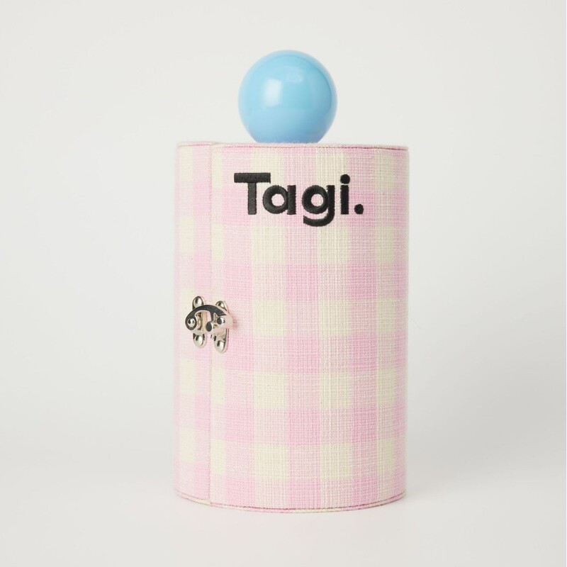 Tagi.机灵信号旋转桌面收纳复古大容量小众首饰盒化妆包|undefined