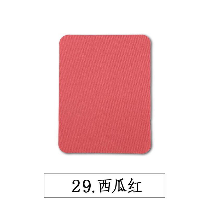 Color rectangular imitación parche de denim parche de planchado rodilla codo parche de tela de reparación de decoración de corte aleatorio