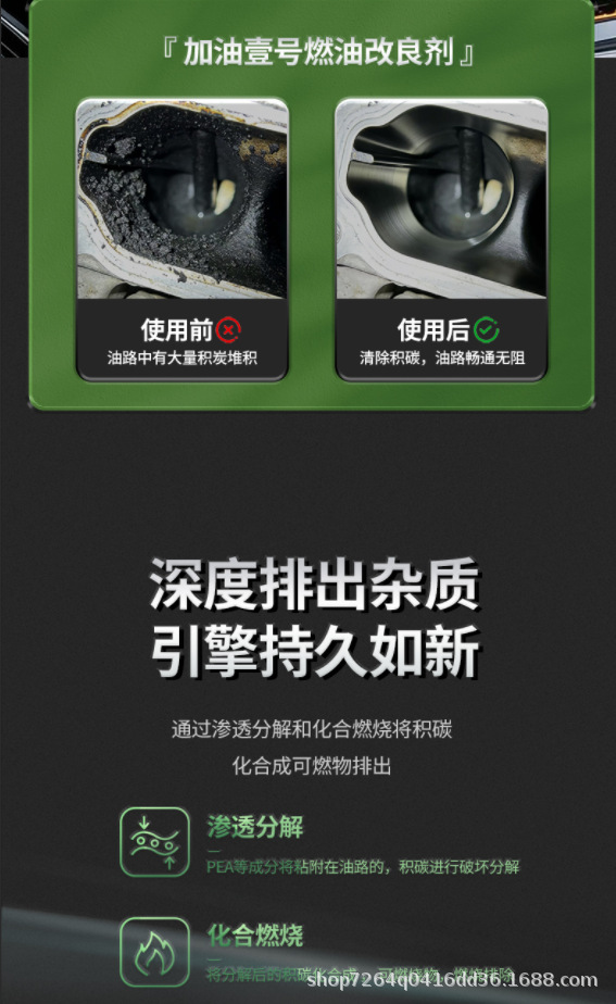 Genuine No.1 Car Solid Fuel Additive: Enhanced Car Protection, Fuel Saving, Carbon Deposit Reducer, Concentrated Gasoline Enhancer