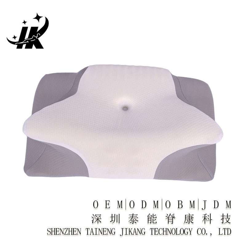 OEM personalizado memoria de algodón explosión tipo mariposa almohada de tracción cervical transfronteriza almohada de tracción ergonómica función de protección del cuello dormir lateral image 32
